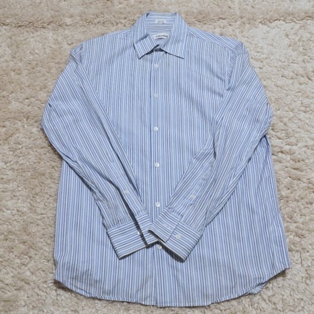 Calvin Klein Men's Dress Button Top Size Small